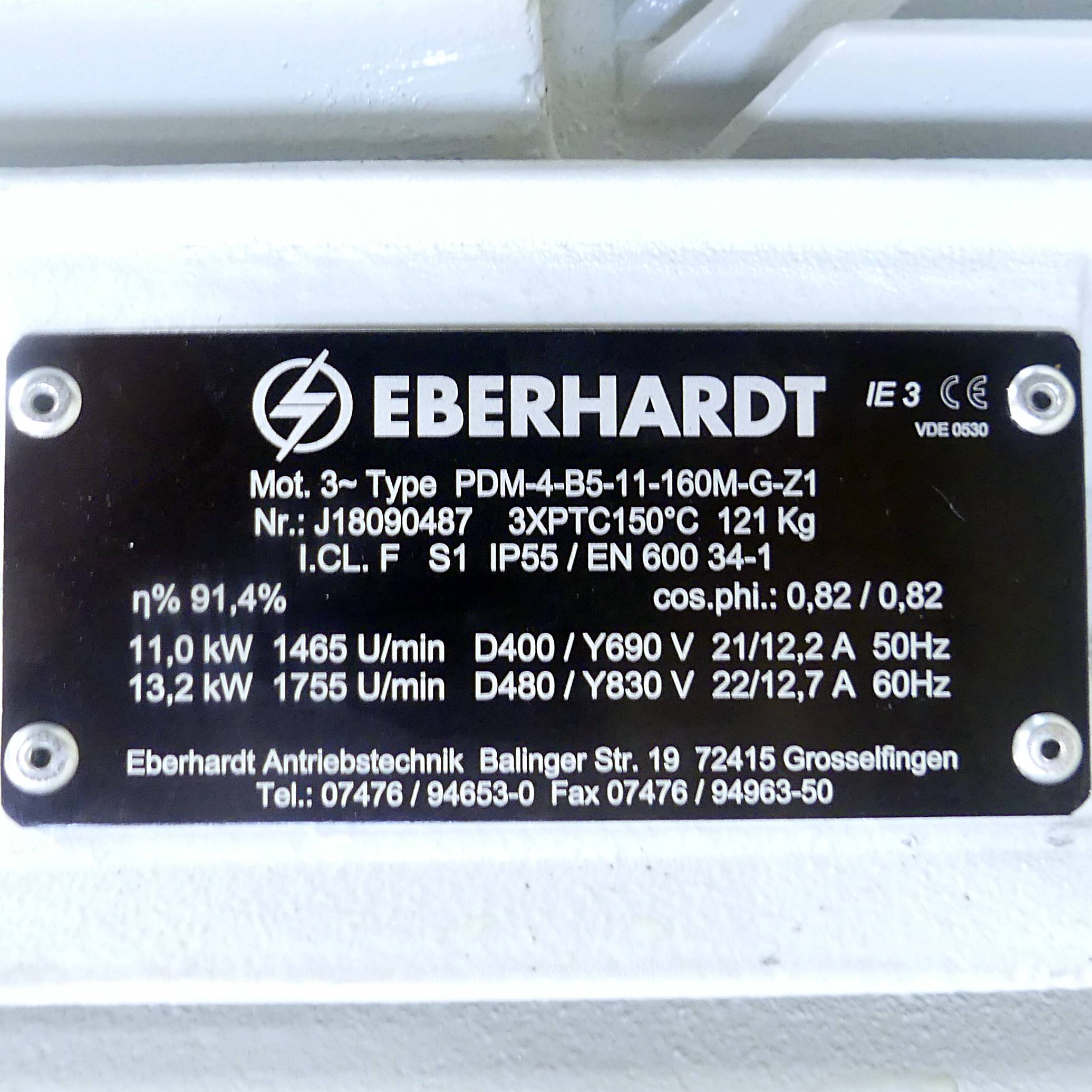 Three-phase motor 