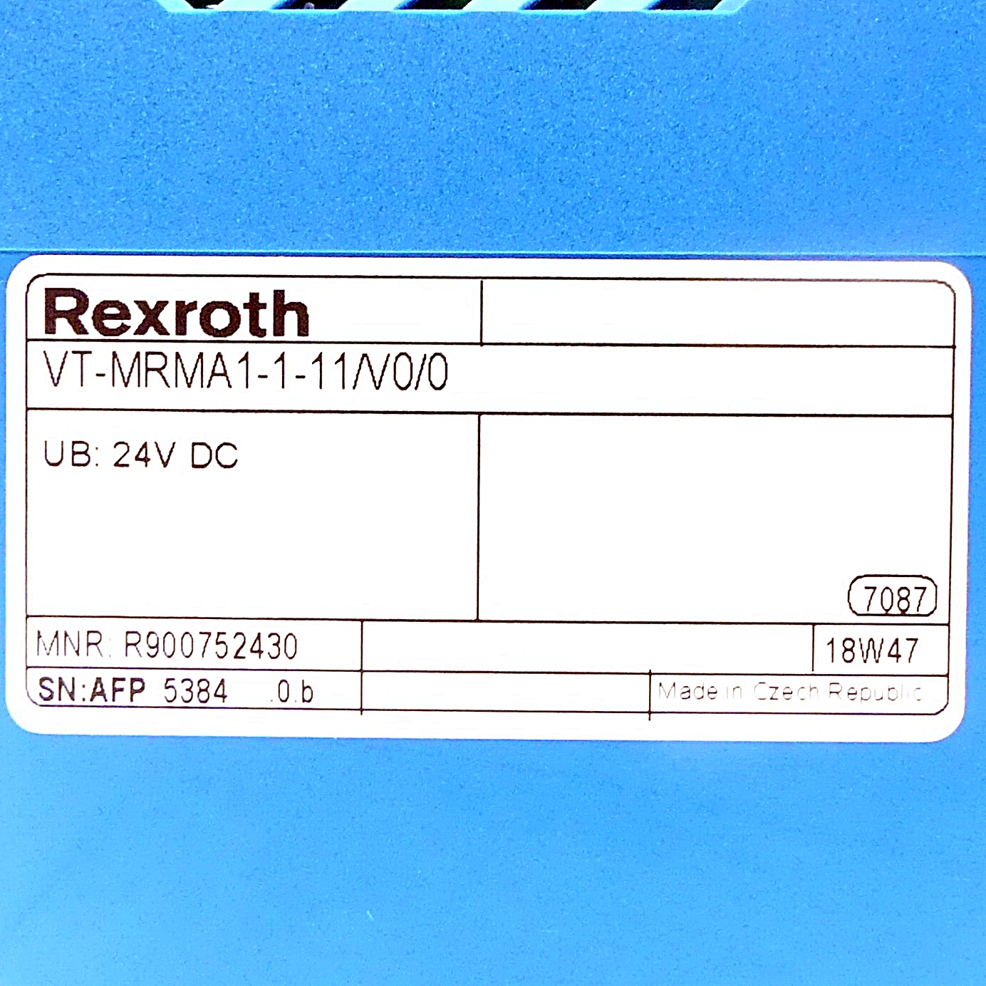 Analoges Verstärkermodul VT-MRMA1-1-11/V0/0