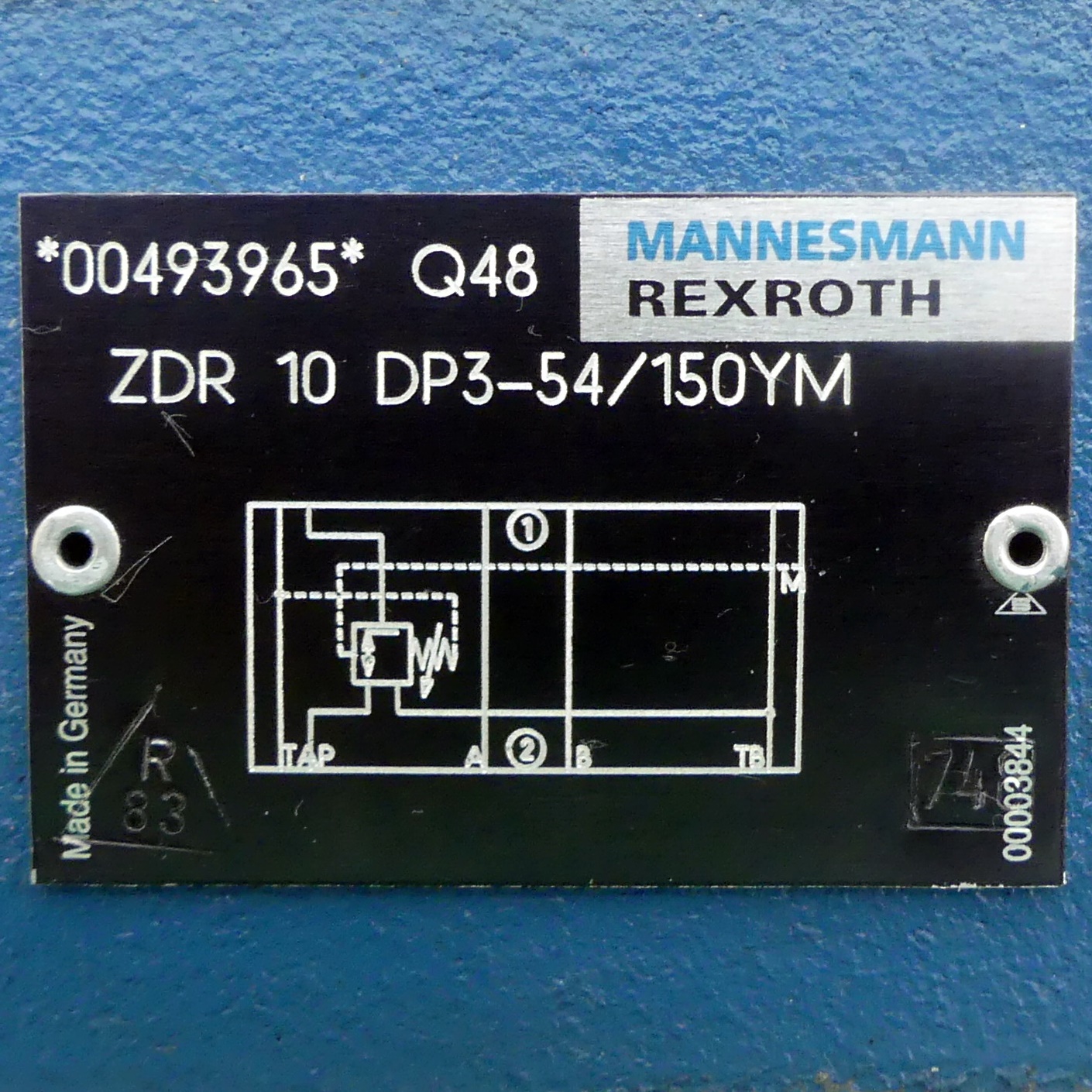 Druckreduzierungsventil ZDR 10 DP3-54/150YM 