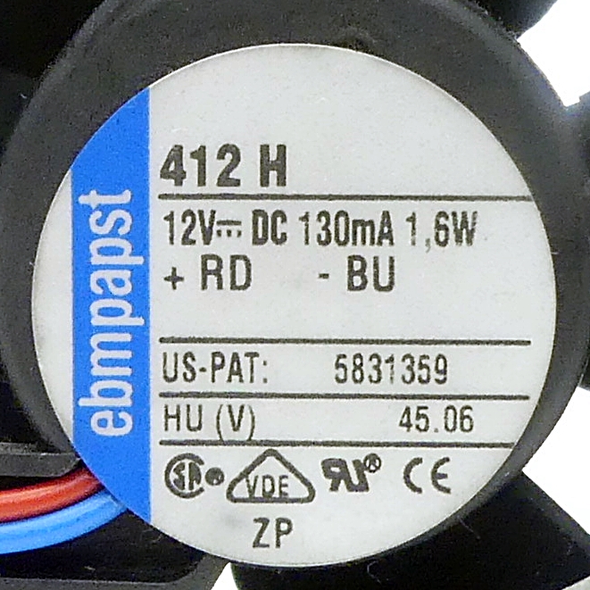 2 Stück Axiallüfter 412 H