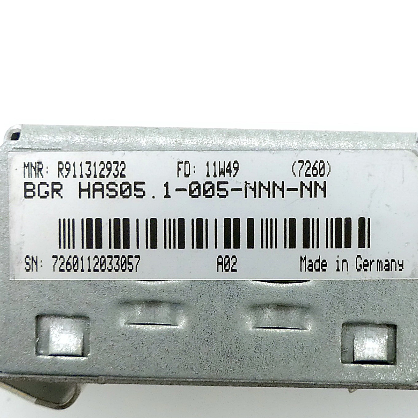 Adapter plug interface BGR HAS05.1-005-NNN-NN 