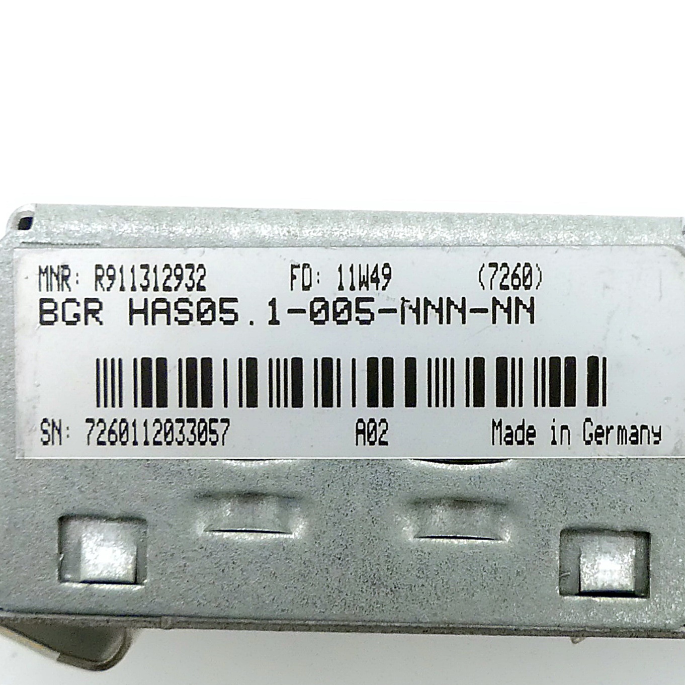 Adapter plug interface BGR HAS05.1-005-NNN-NN