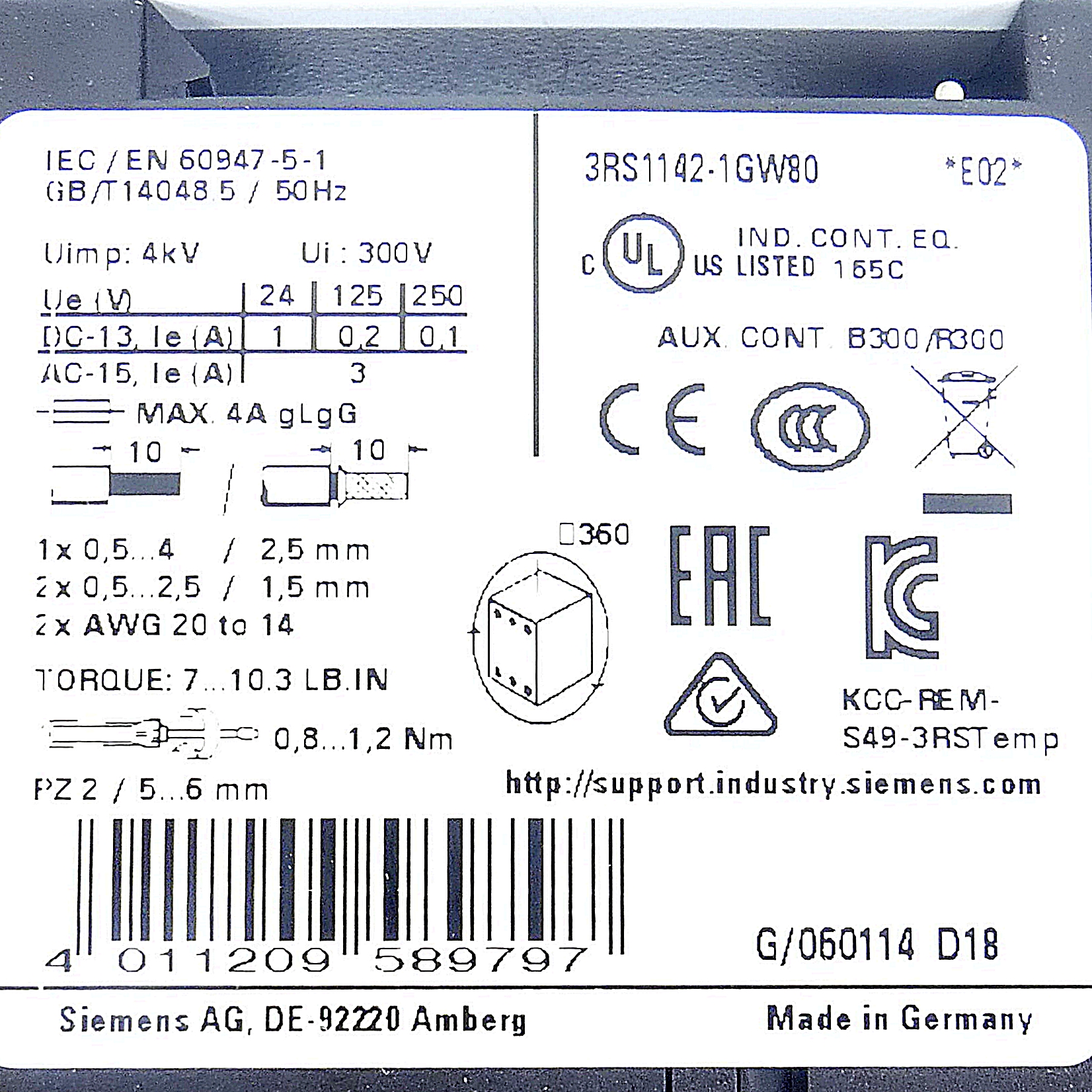 Temperature monitoring relay 