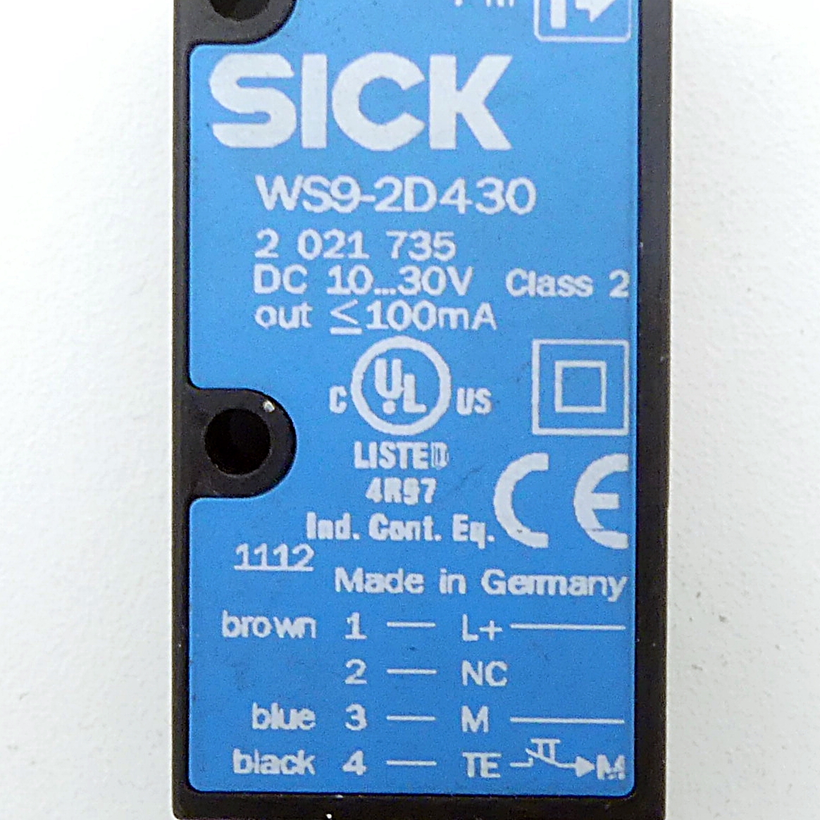 Einweg-Lichtschranke WS9-2D430 