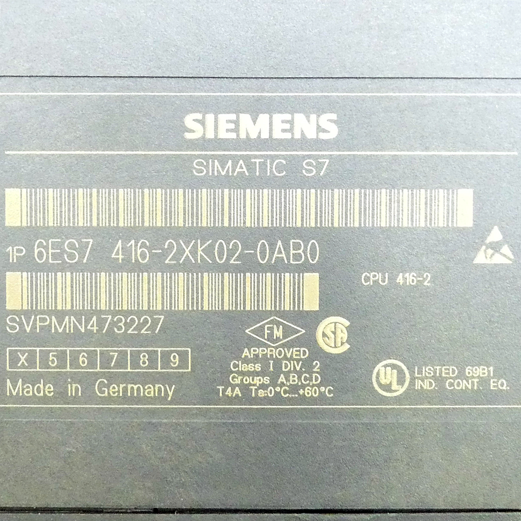 SIMATIC S7-400, CPU 416-2 