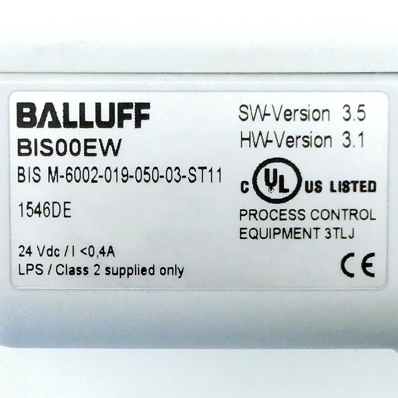 Evaluation unit BIS00EW