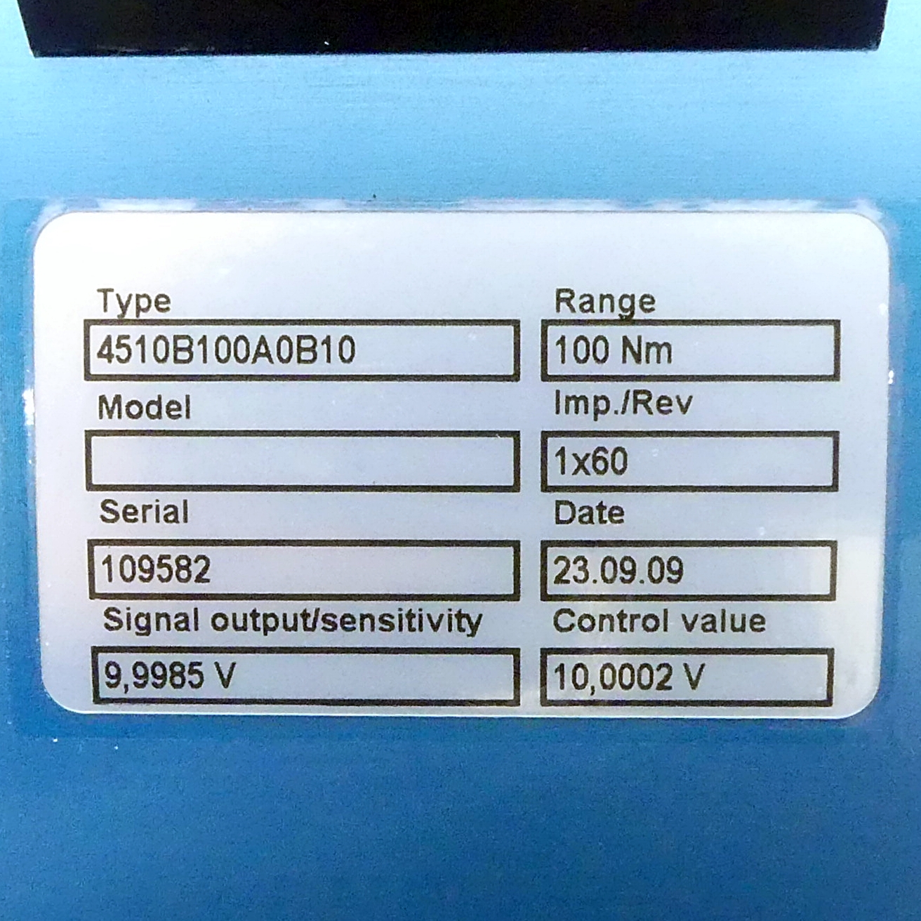 Drehmoment-Messflansch 4510B mit Innenring 