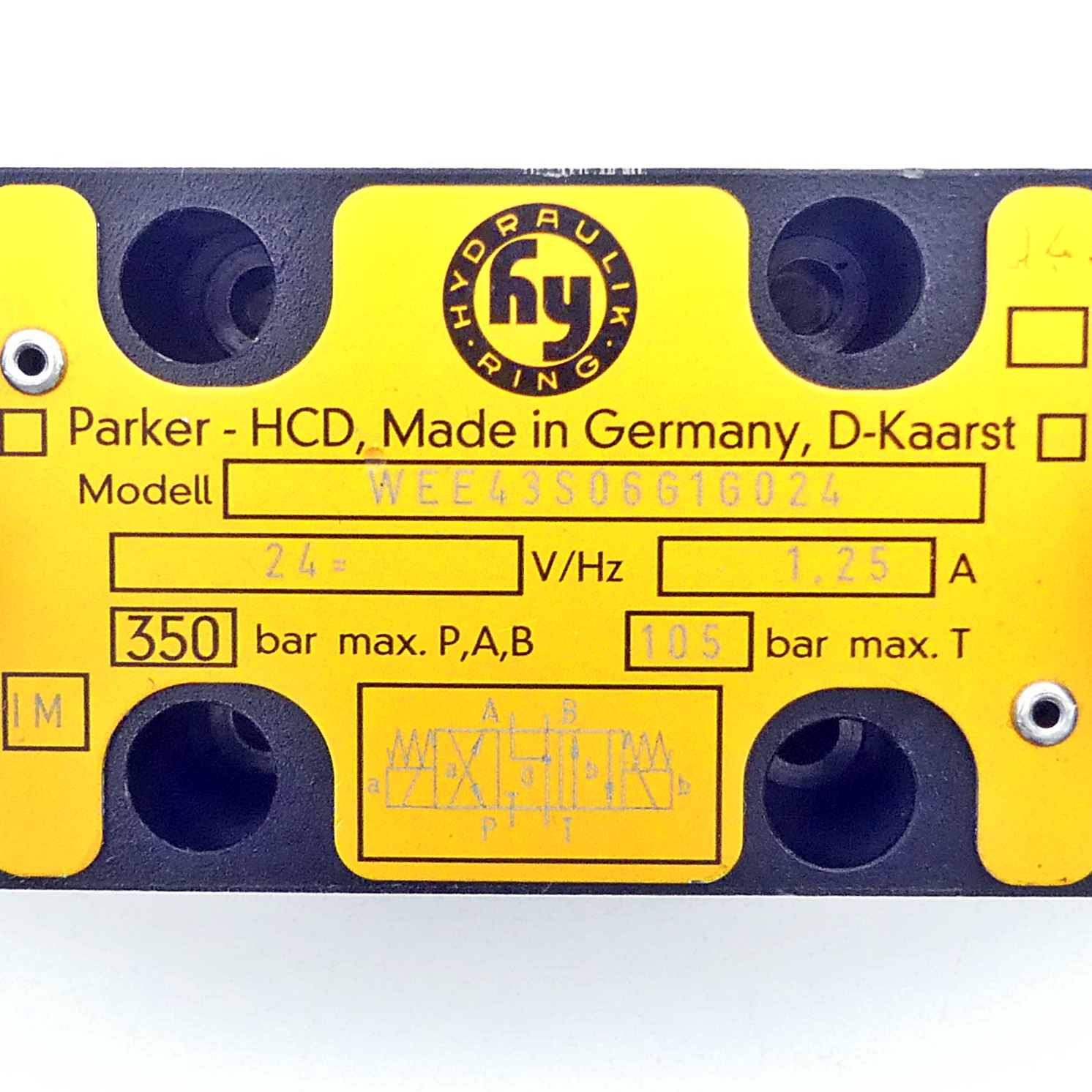 4/3 - Directional control valve 