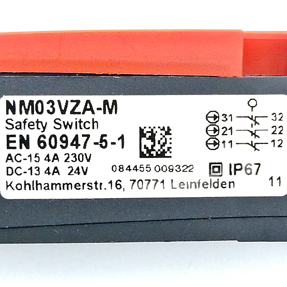 Sicherheitsschalter NM03VZA-M 