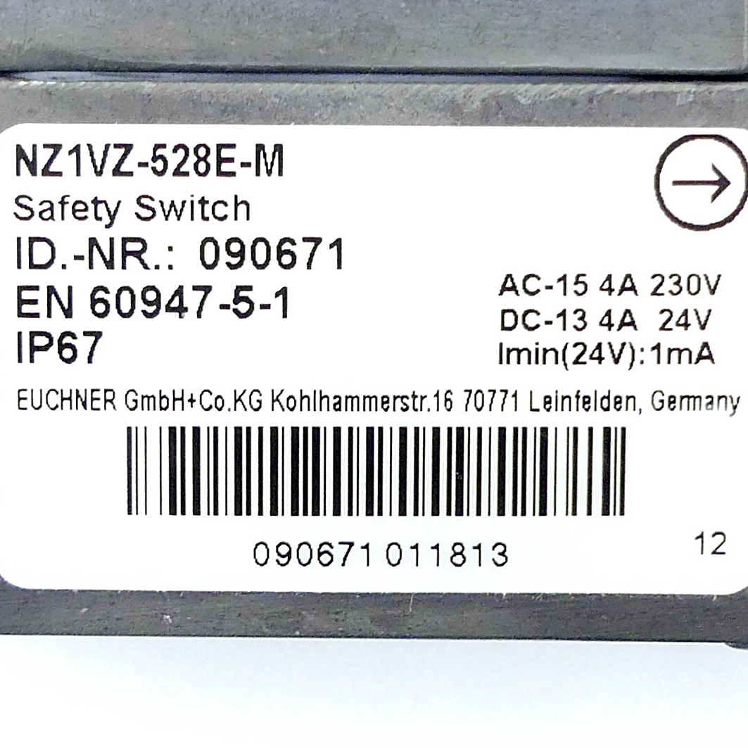 Safety switch NZ1VZ-528E-M