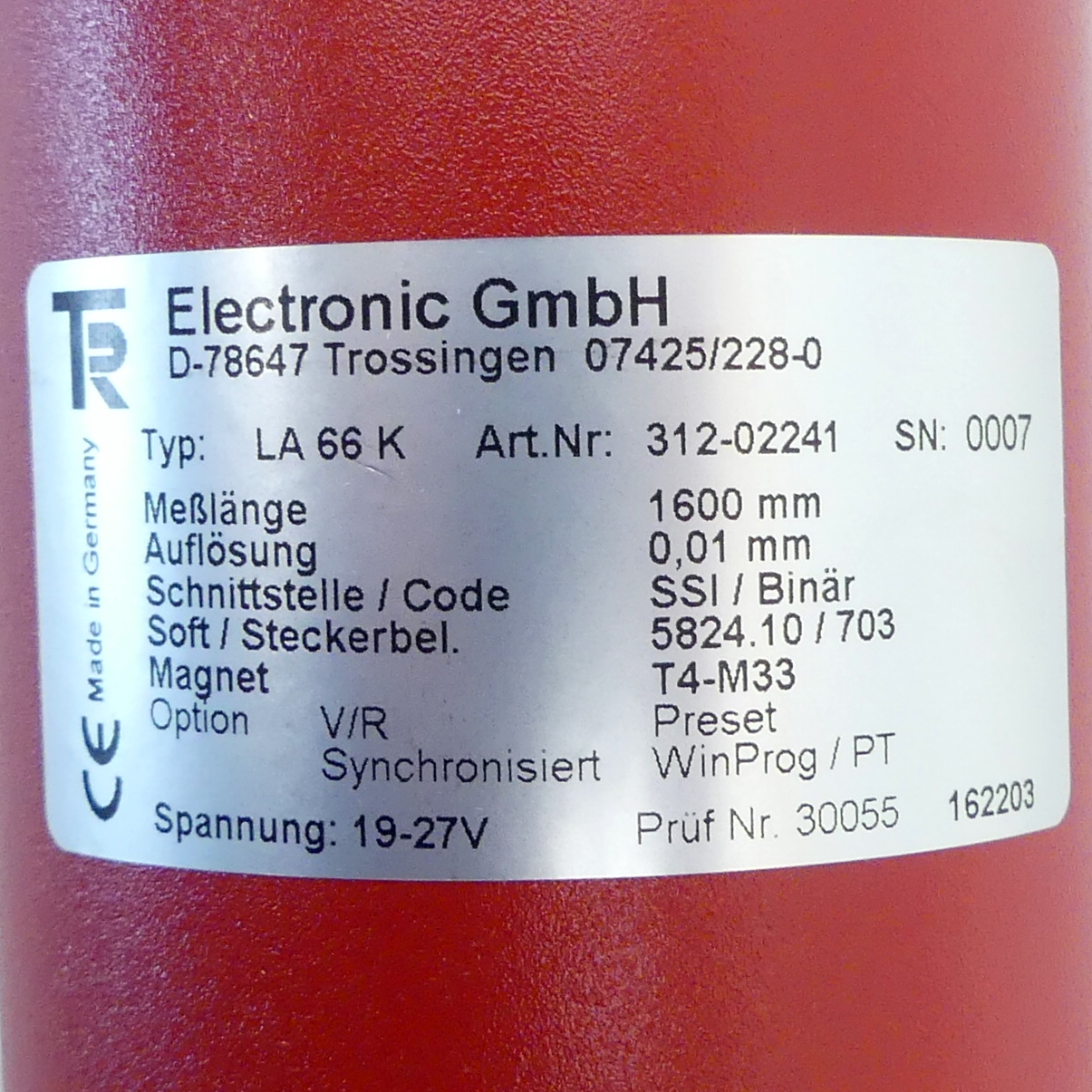 Linear Encoder LA 66 K
