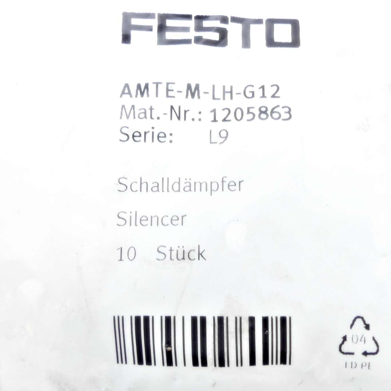 10x Schalldämpfer