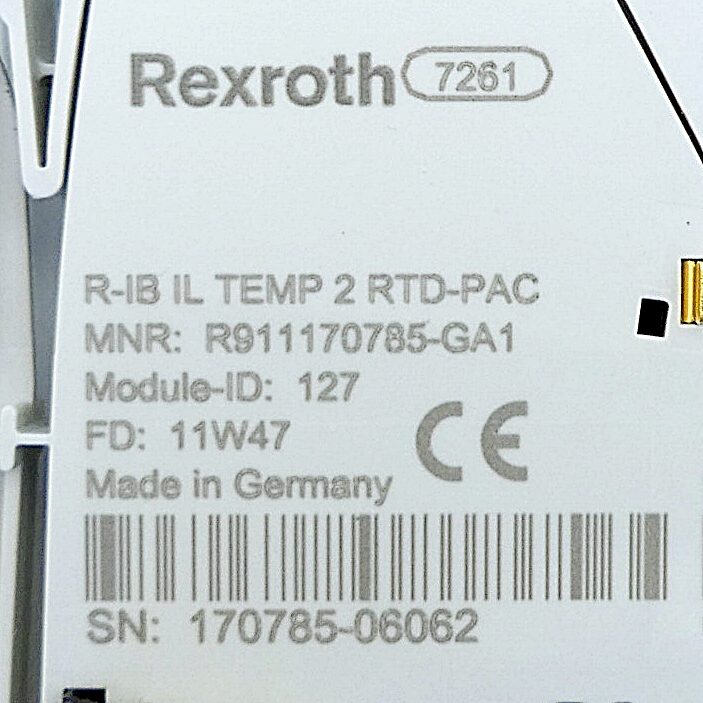 Inline Klemme R-IB IL TEMP 2 RTD-PAC