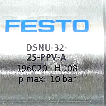 Round cylinder DSNU-32-25-PPV-A