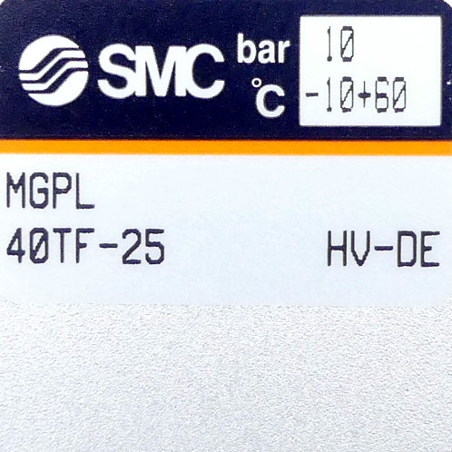 Compact guide cylinder MGPL 40TF-25