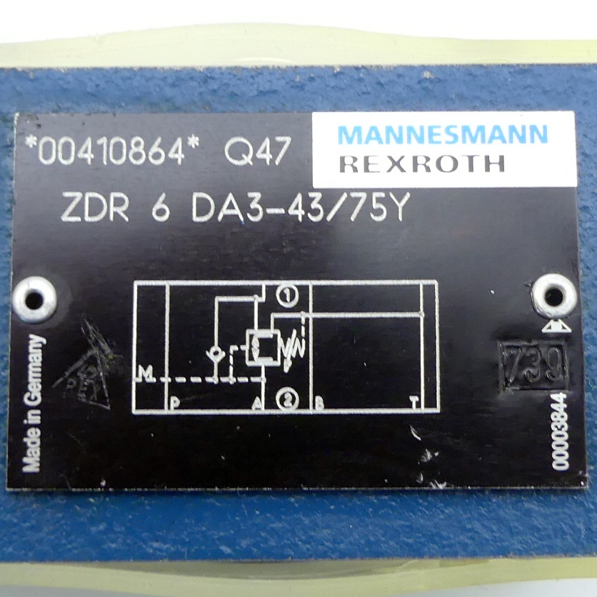 Pressure reduction valve