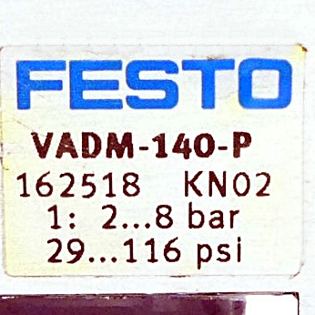 Vakuumsaugdüse VADM-140-P 
