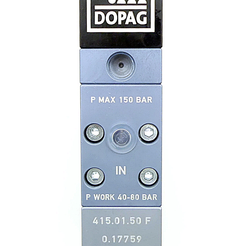 Metering valve 415.01.50 F 