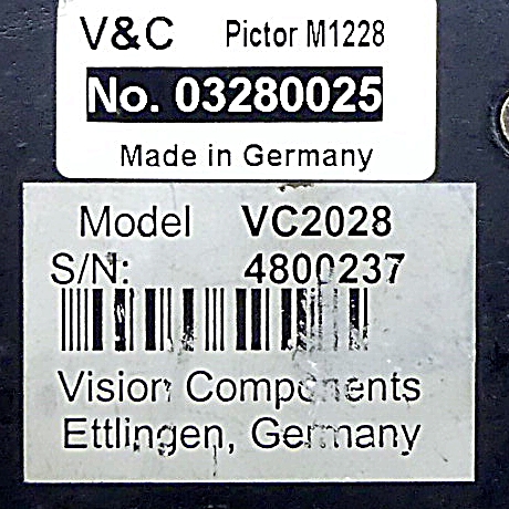 Industrial Camera VC2028