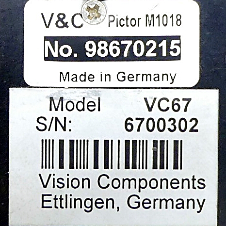 Industriekamera VC67 