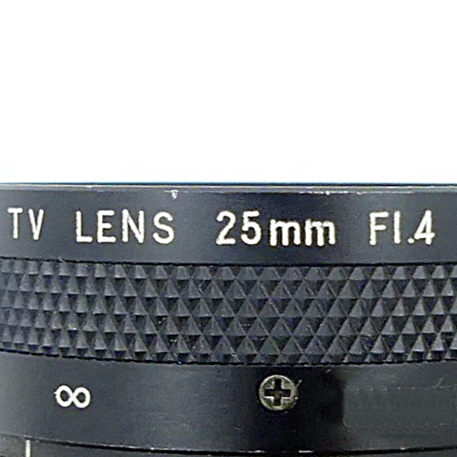 TV Objective lens F1.4 / 25 mm 