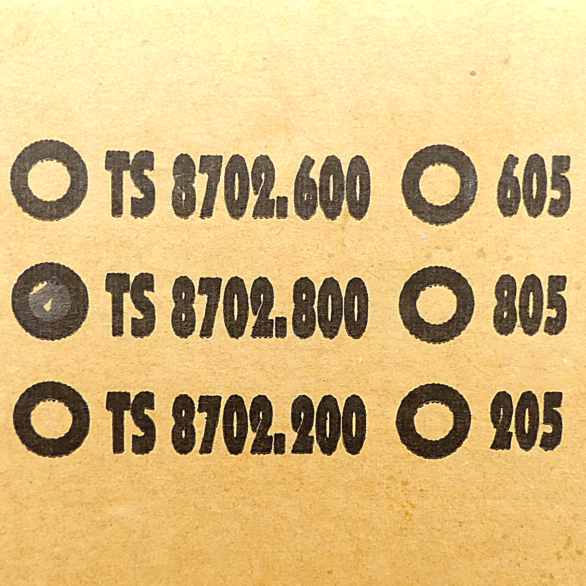 Sockel-Elemente vorne und hinten TS 8702.800 