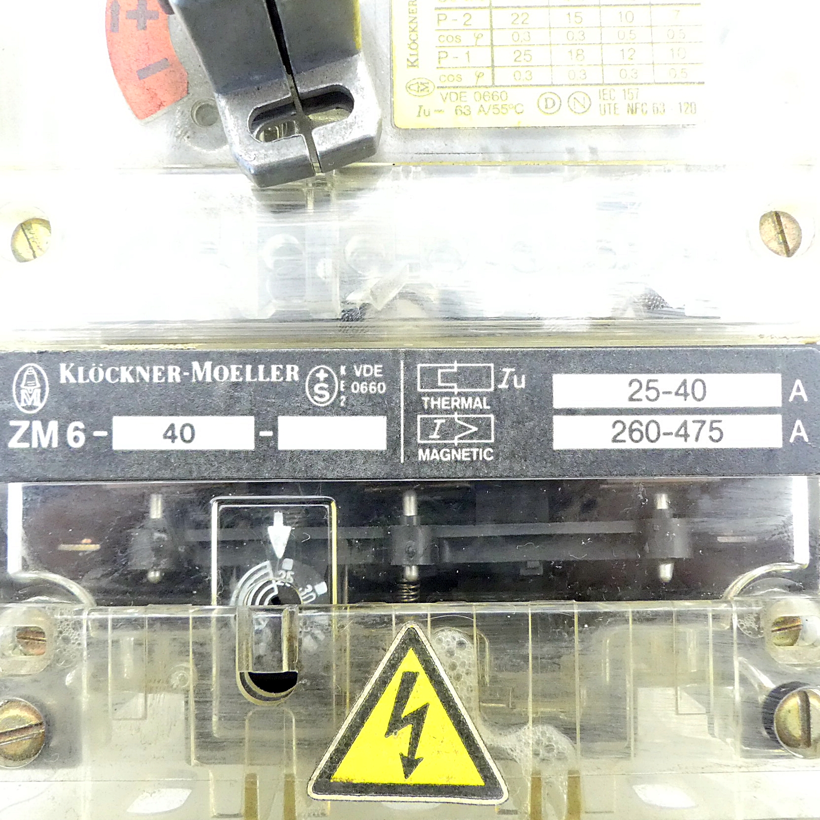Leistungsschalter ZM6-40 