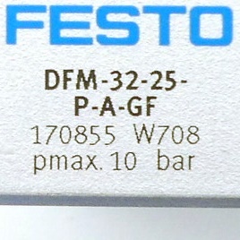 Führungszylinder DFM-32-25-P-A-GF
