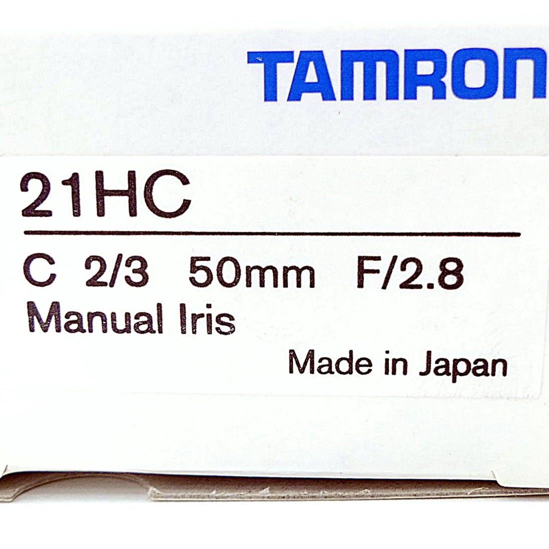 TAMRON 21HC, 2/3" 