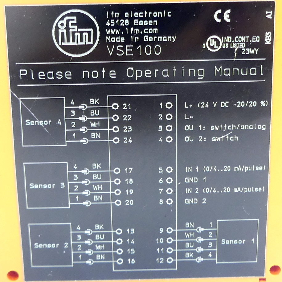 Diagnostic electronics for vibration sensors 