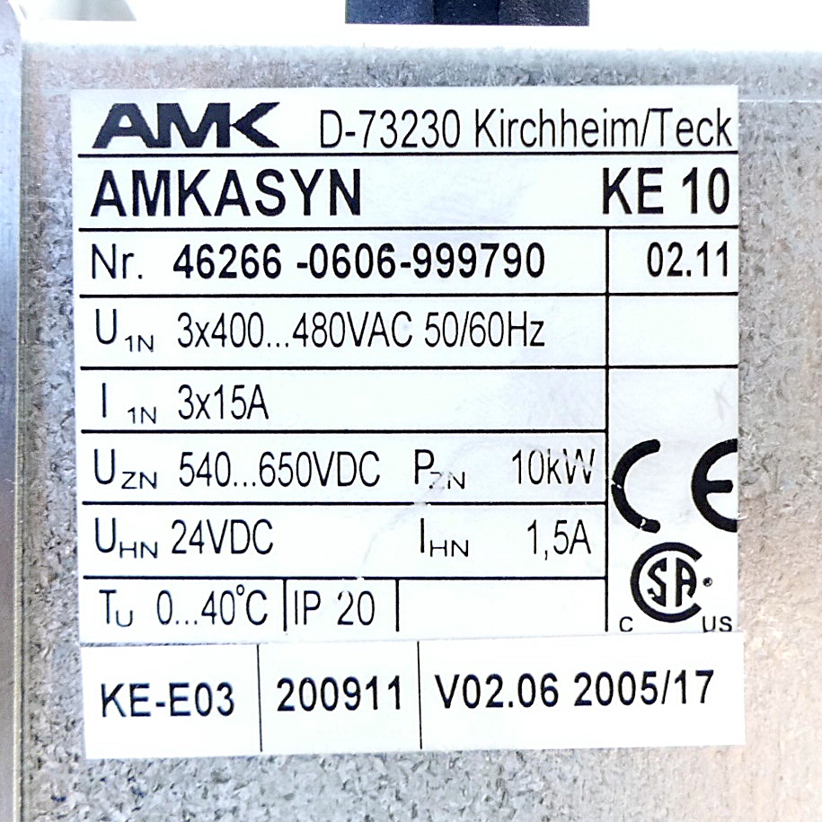 Compact power supply AMKASYN KE 10 