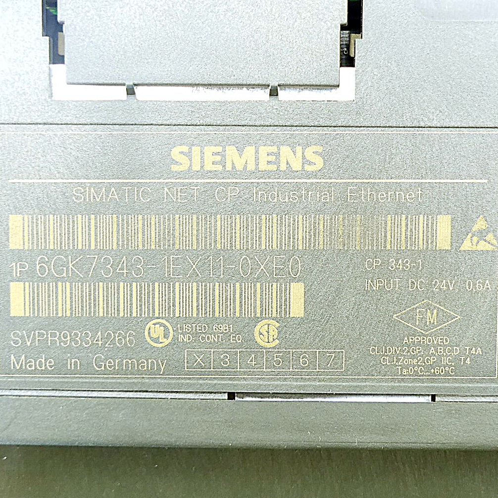 Communications processor CP 343-1