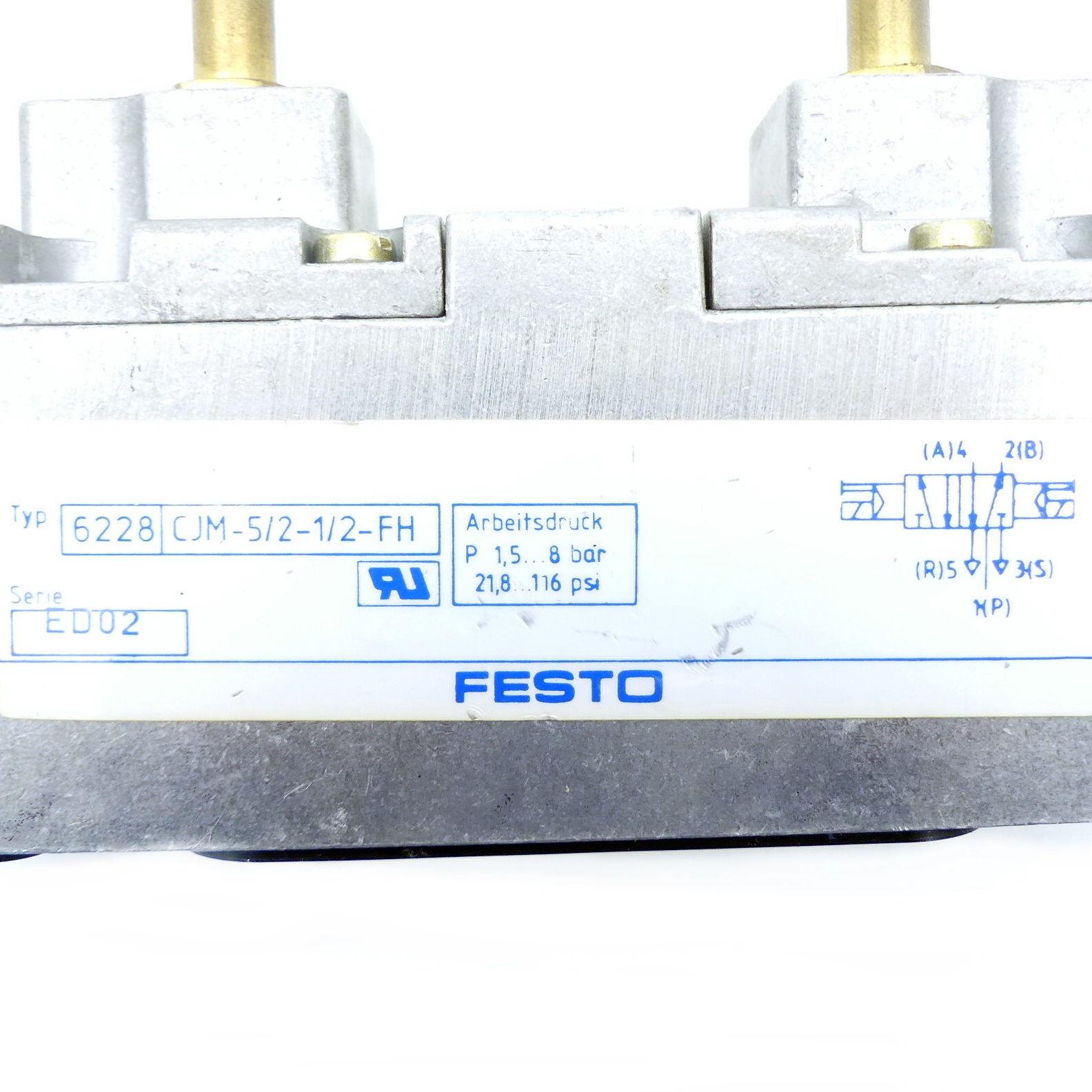 Magnetventil CJM-5/2-1/2-FH