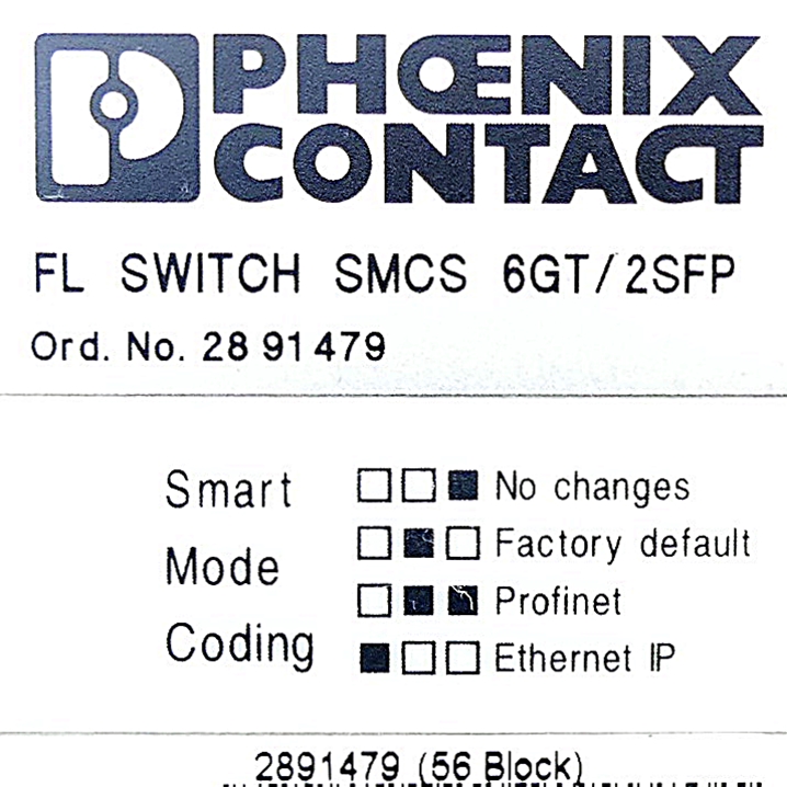 Industrial Ethernet Switch SMCS 6GT/2SFP 