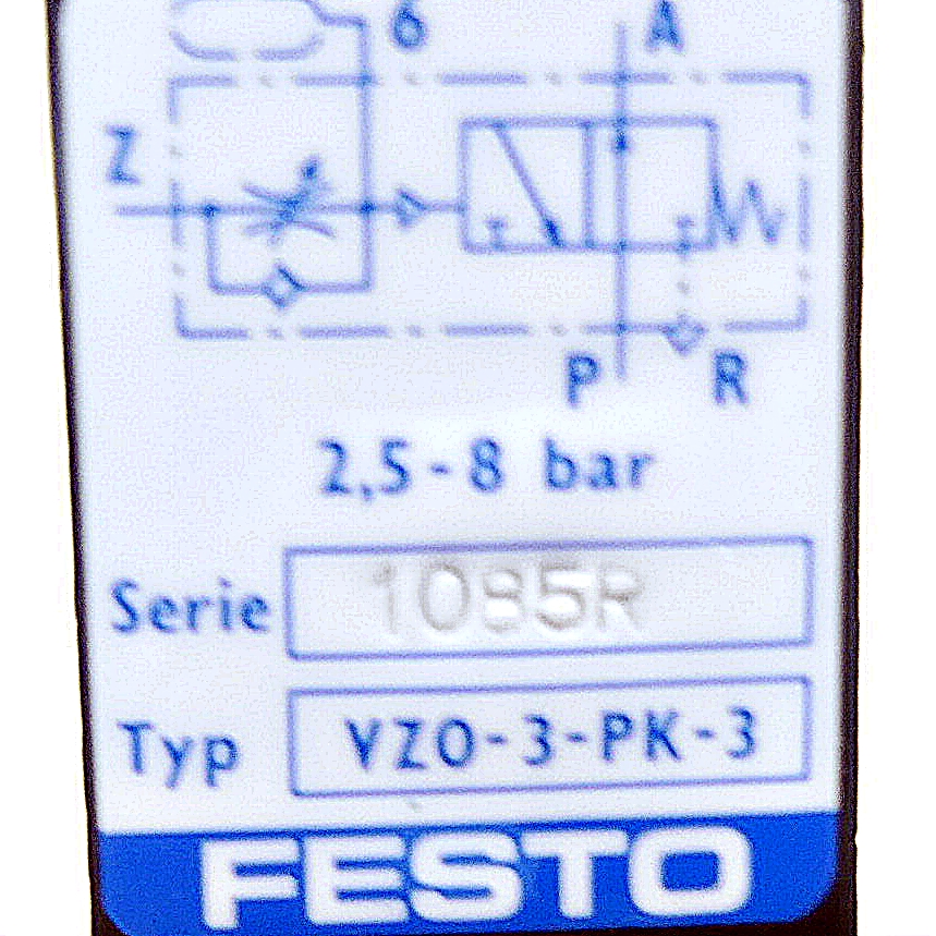 Time delay valve VZO-3-PK-3 