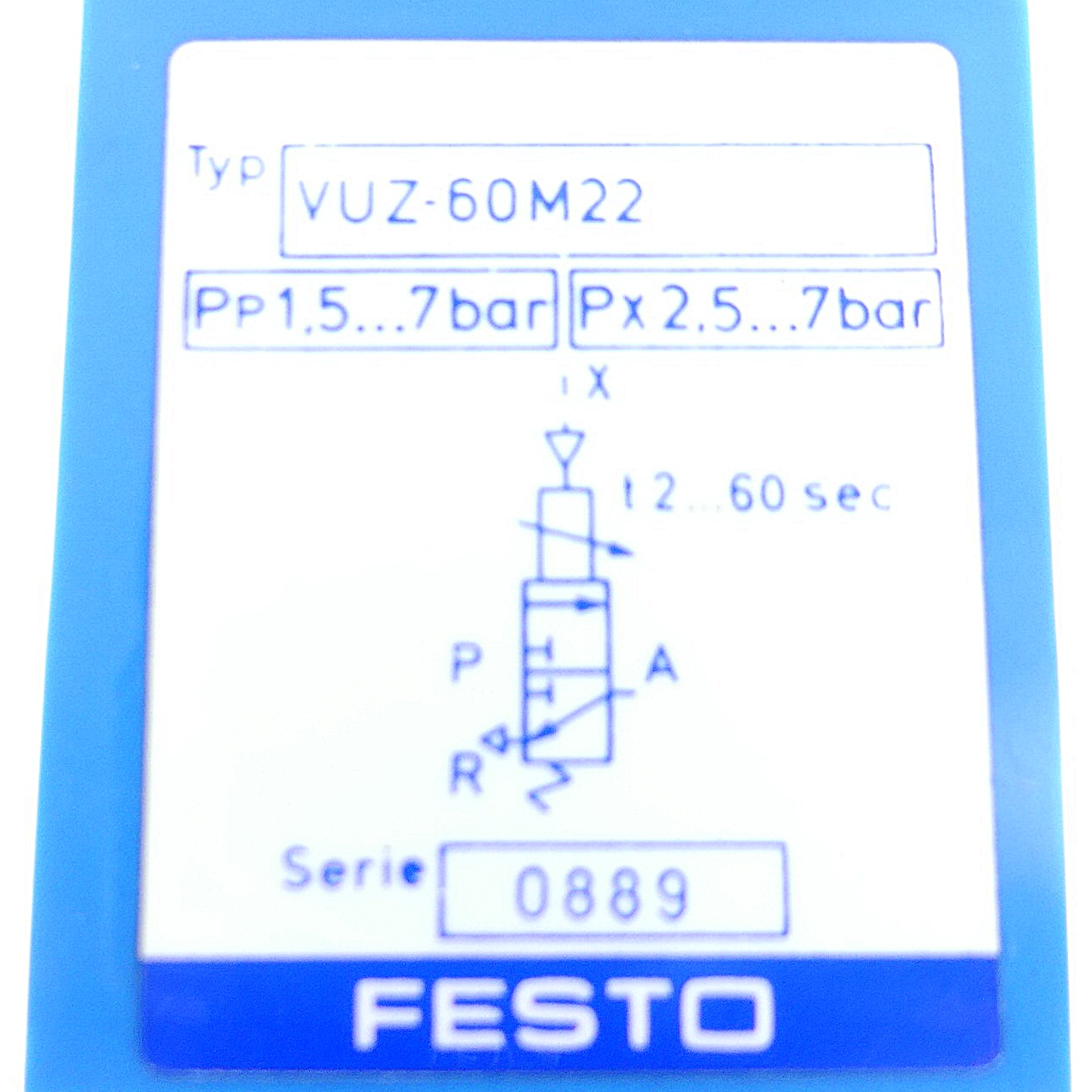 Time delay valve 