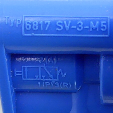 Front panel valve SV-3-M5 