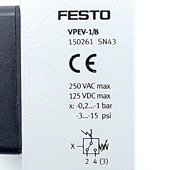 Vacuum switch VPEV-1/8 