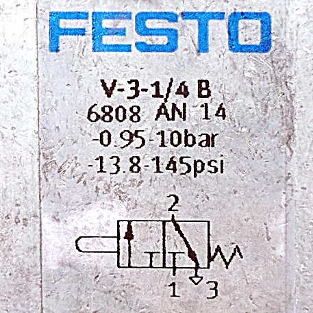 Stößelventil V-3-1/4B 