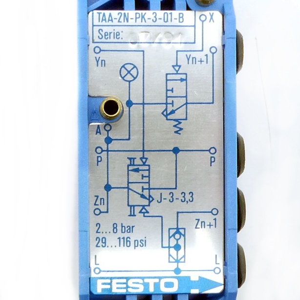 Taktstufen-Baustein TAA-2N-PK-3-01-B 