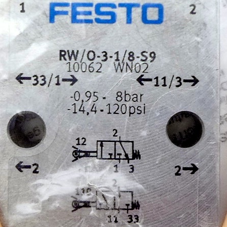 Swivel lever valve RW/O-3-1/8-S9