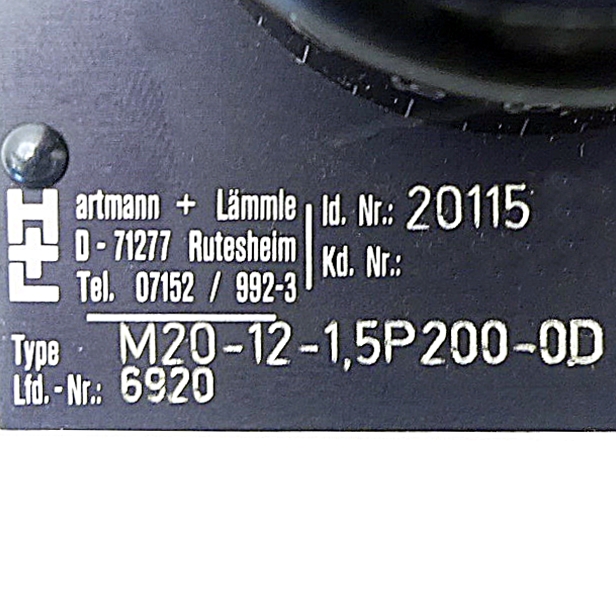 Stromregelventil M20-12-1,5P200-0D 