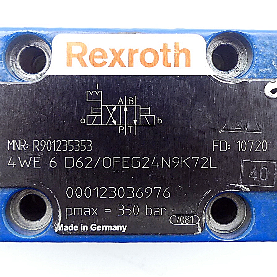 4/2 Directional control valve 4 WE 6 D62