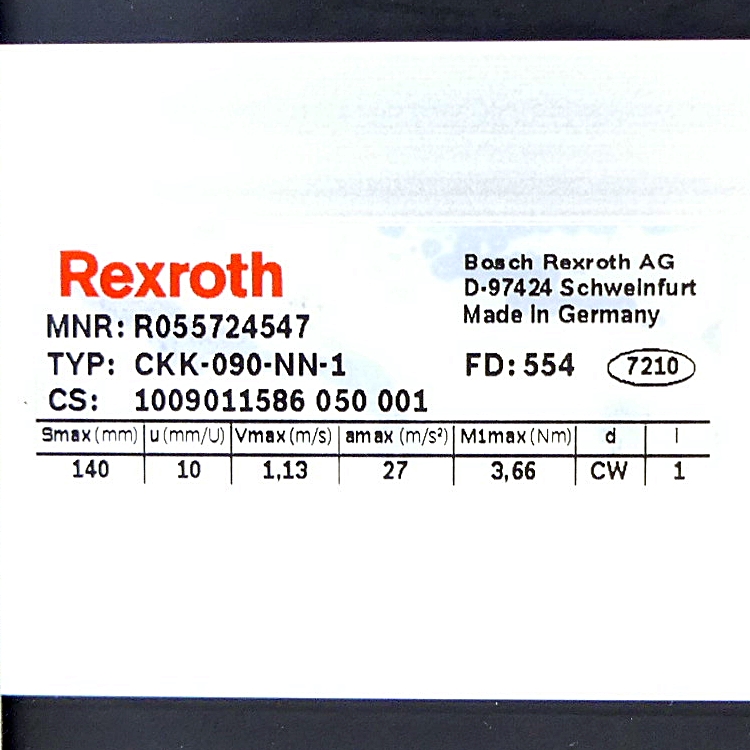 Linearmodul  140 mm CKK-090-NN-1 