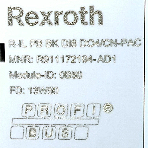 Profi-Bus Koppler R-IL PB BK DIS DO4/CN-PAC