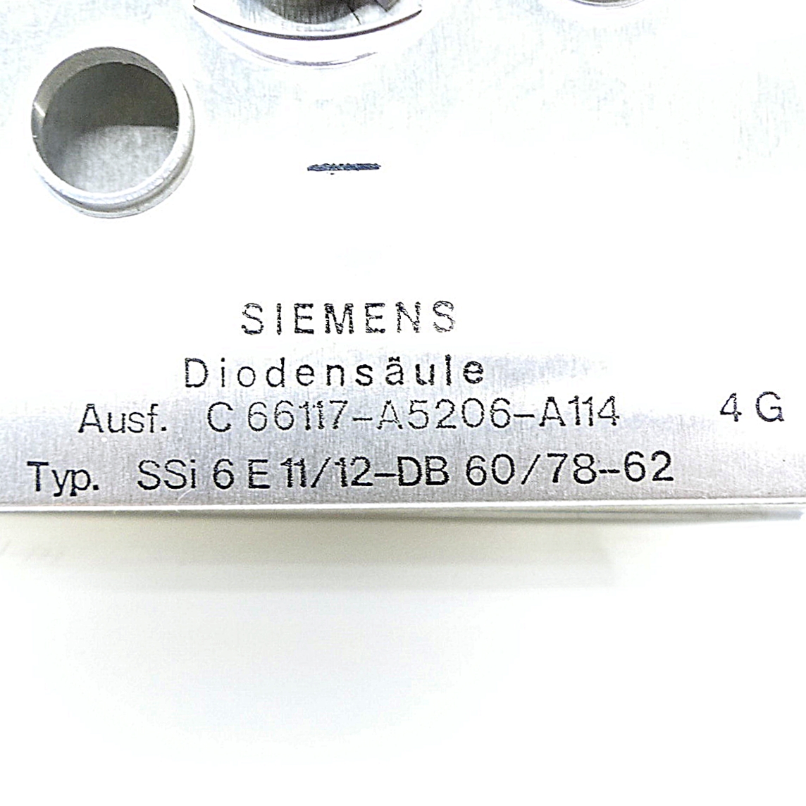 Gleichrichtersäule mit Einpressdioden