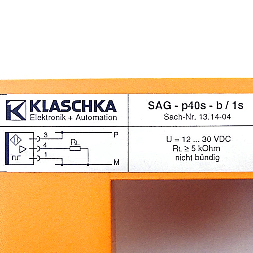 Sensor SAG-p40s-b/1s 
