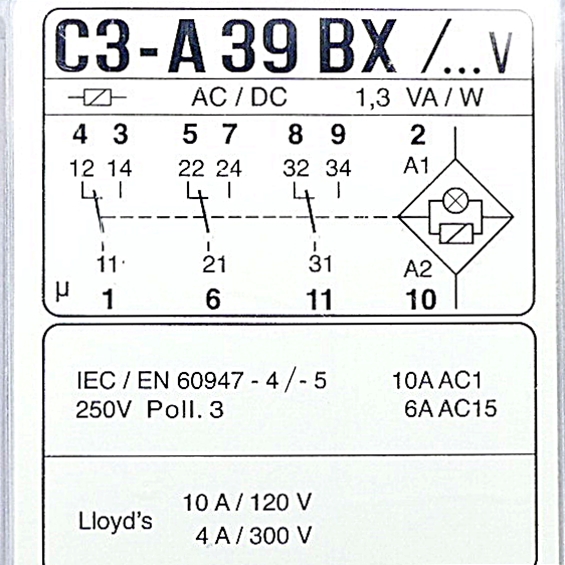 Control relay 