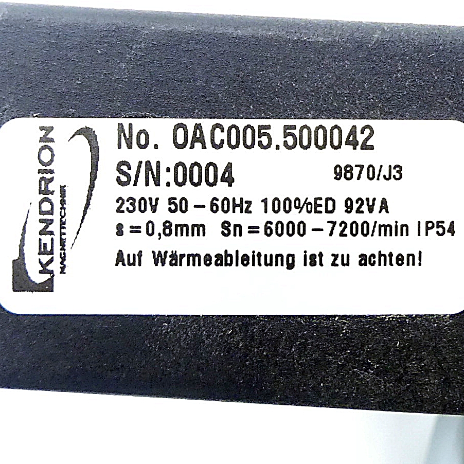 Schwingmagnet 0AC005.500042 