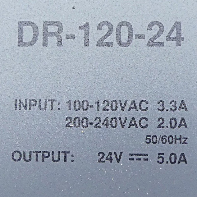 DIN rail power supply 